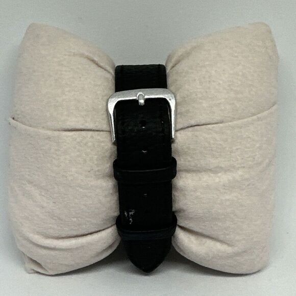 Fossil Riley ES3597 Women's Black Leather Analog Dial Quartz Wrist Watch HME279 - Picture 5 of 11